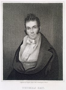 Thomas Say (1787-1834), graveret af Henry Hoppner Meyer (1787-1847)