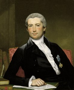 Portræt af General Giles, ca. 1785.
