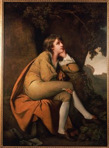 Edwin, fra "Minstrel" af Dr. Beattie af Joseph Wright of Derby