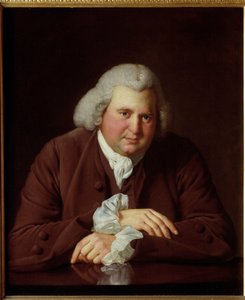 Portrait of Erasmus Darwindani af Joseph Wright of Derby