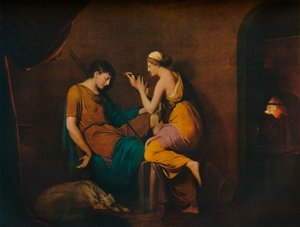 Den korintiske tjenestepige, 1782-1784, 1930. af Joseph Wright of Derby