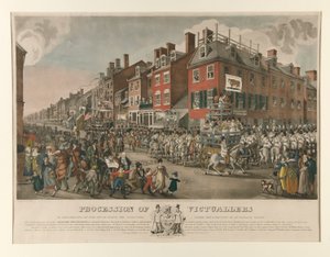 Procession af Victuallers of Philadelphia af Joseph Yeager