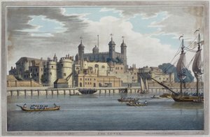 Tower of London, graveret af J. C. Stadler (fl.1780-1812), udgivet 1795 af Joseph after Farington