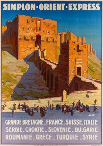 Simplon-Orient-Express, ca 1927. af Joseph de La Nézière