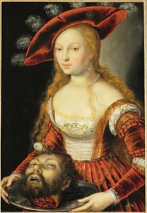 Salome med Johannes Døberens hoved ... af Joseph the younger Heintz