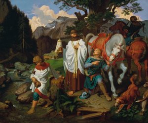 Rudolf von Habsburg og præsten