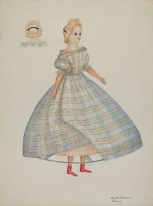 Dukke - Nellie Bates, ca. 1937 af Josephine C. Romano