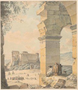 Colosseum i Santi Quattro Coronati Udsigt over Colosseum (titel på objekt)