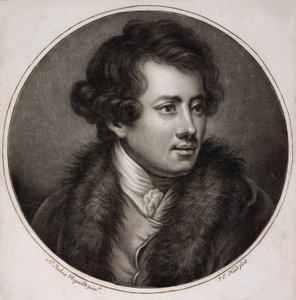 Francesco Bartolozzi, italiensk kunstner og grafiker, en af grundlæggerne af British Royal Academy (gravering)