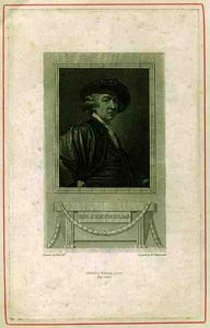 Portræt af Sir Joshua Reynolds (1732-92) indgraveret af N. Schiavonetti, pub. 1810 (gravering) af Joshua (after) Reynolds