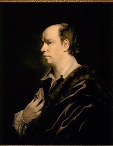 Oliver GOLDSMITH, Portræt ca. 1770 (olie på lærred) af Joshua (studio of) Reynolds