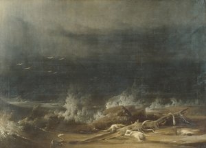 Syndfloden nærmer sig, ca. 1813.