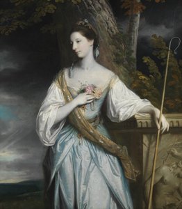 Anne Dashwood 1743-1830, senere grevinde af Galloway, 1764. af Joshua Reynolds