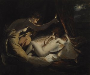 Amor og Psyke, ca. 1789 af Joshua Reynolds