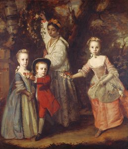 Edward Holden Cruttendens børn med deres indiske Ayah, 1759-1763