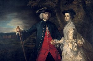 John, 2. jarl af Egmont og hans anden hustru Catherine, c.1759
