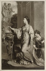 Lady Sarah Bunbury, af Joshua Reynolds