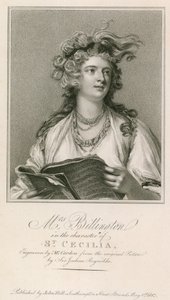 Fru Billington i Skt. Cecilias karakter af Joshua Reynolds
