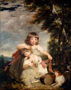 Brummell-børnene af Joshua Reynolds