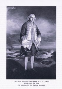 The Hon Edward Boscawen, fra British Adventure udgivet af Collins, 1947 af Joshua Reynolds