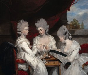 Damerne fra Waldegrave af Joshua Reynolds