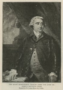 Den højærværdige Charles James Fox af Joshua Reynolds