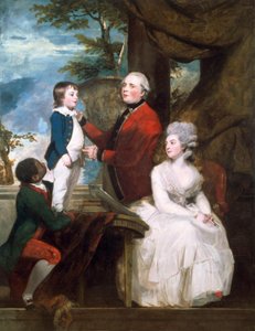 Familien Temple af Joshua Reynolds