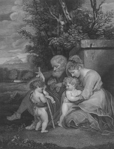 Den hellige familie, St. Matthæus 2, vers 13-15