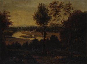 Udsigt fra Wick House, ca. 1800