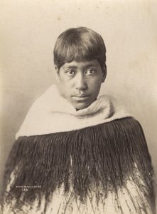 Hora Maniapoto, ca. 1890 (albumtryk)