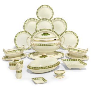 Dronningens ware del middagsservice, ca. 1790 (keramik)