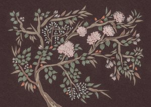Lyserødt blomstrende træ af Josie George