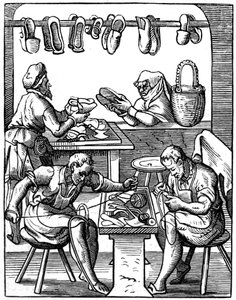 Skomager, 1500-tallet 184.