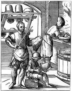 Hattemager, 1500-tallet 1849. af Jost Amman