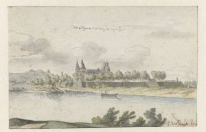 Udsigt over Fort Navagne, Limburg