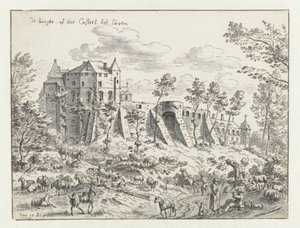 Udsigt over Keizersberg nær Leuven af Josua de Grave