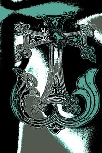 Ornamental Cross, fra serien Church of the Holy Sepulchre, 2015 (fotografi)