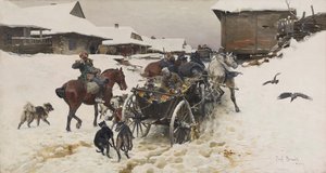 Afgang til Jagten af Jozef Brandt