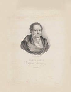 Portræt af komponisten Józef Damse 1789-1852, 1840. af Jozef Hilary Glowacki
