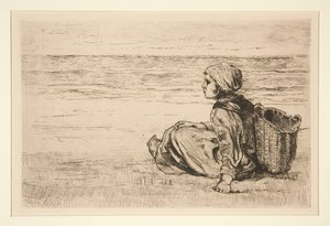 I Scheveningen af Jozef Israëls