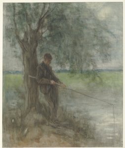 En lystfisker af Jozef Israëls