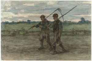 Plæneklippere af Jozef Israëls