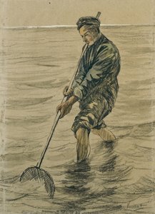 Skallefisker, 1863-90 af Jozef Israëls