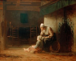Dagen før afskeden af Jozef Israëls