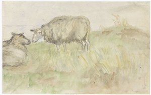 To får af Jozef Israëls