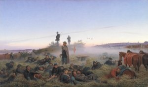 Morgenen efter slaget ved Isted den 25. juli 1850