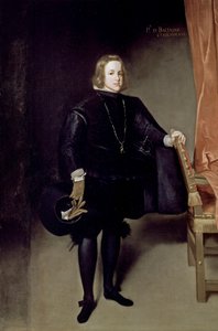 Portræt af Baltasar Carlos (Balthazar-Charles eller Balthazar Charles) af Østrig (1629-1646), søn af Philip IV - Portræt af Prins Balthasar Charles af Juan Bautista Martinez del Mazo