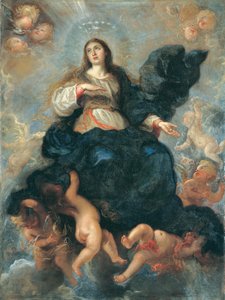 Jomfru Marias himmelfart af Juan Carreño de Miranda