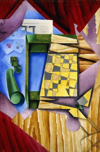 Backgammon, 1913-14 af Juan Gris