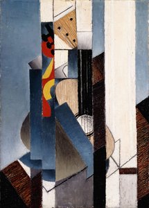 Guitar, 1913 af Juan Gris